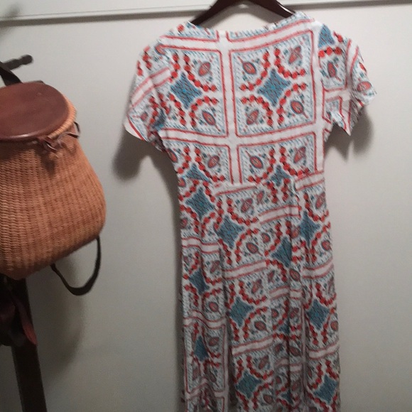 SALE New Anthropologie Praslin Printed dress sz 2 - Picture 7 of 8